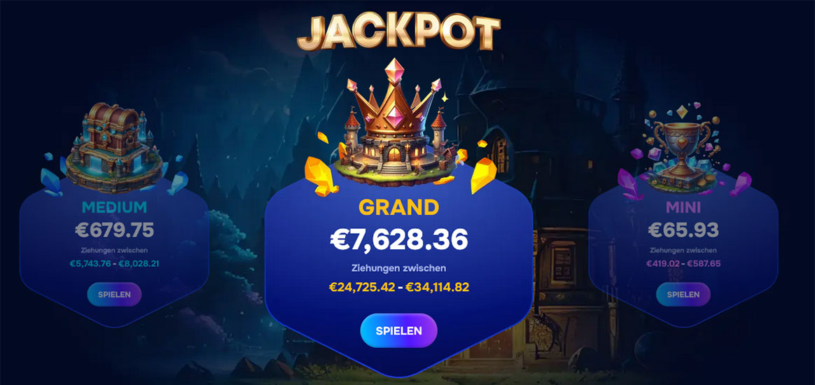 Progressive Jackpots im Online-Casino. 